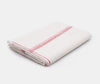 Azmaya Linen Tea Towel Red Stripe 3