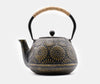 Zen Minded Cast Iron Teapot Chrysanthemum 1.2l