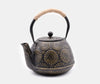 Zen Minded Cast Iron Teapot Chrysanthemum 1.2l 2