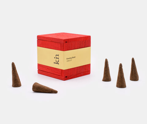 Kin Evening Stroll Backflow Incense Cones