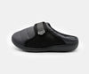 Subu Subu Belt Slippers Black