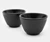Zen Minded Cast Iron Tea Cup Pair