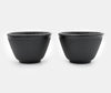 Cast Iron Tea Cup Pair