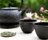Cast Iron Tea Cup Pair