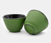 Cast Iron Tea Cup Pair