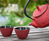 Cast Iron Tea Cup Pair