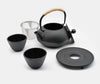 Zen Minded Cast Iron Tea Set 800ml Black 2