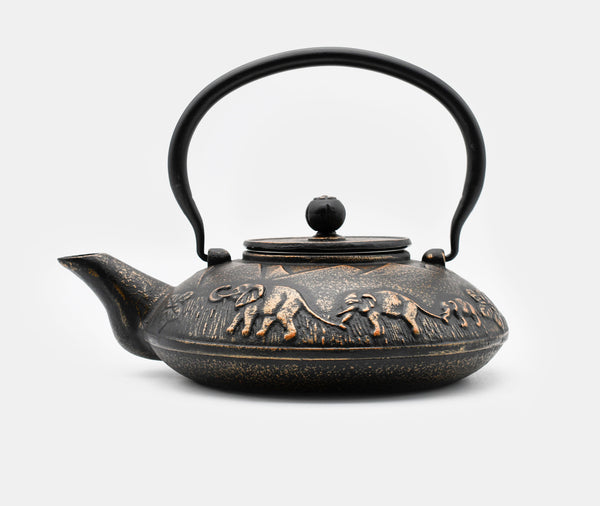 Zen Minded Cast Iron Teapot Elephant 1.1l