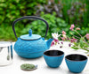 Cast Iron Teapot Pine Needle