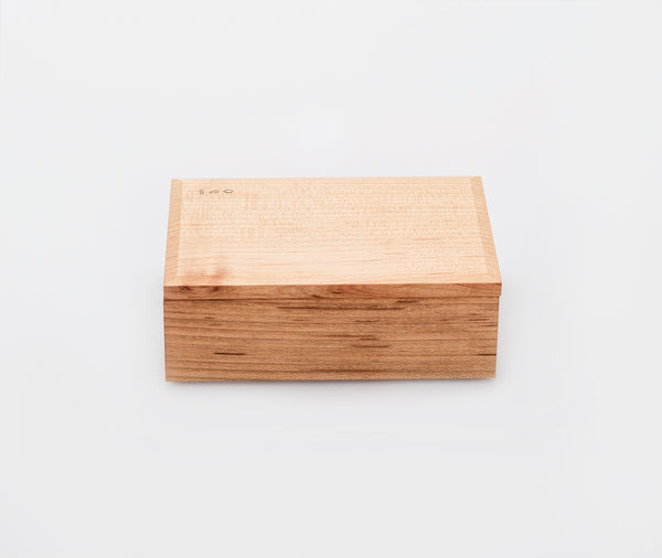 Azmaya Cherry Wood Butter Dish
