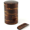 Zen Minded Cherry Wood Tea Caddy With Scoop