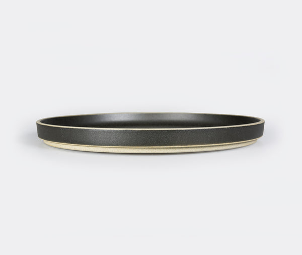 Hasami Porcelain Plate Black 220x21mm
