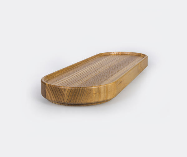 Hasami Porcelain Tray Ash Wood 255x85x21mm