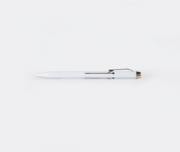 Hightide 4 Colour Ball Point Pen White