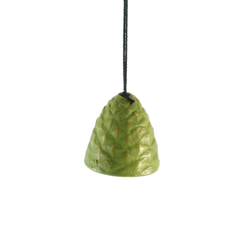 Iwachu Green Pine Cone Wind Chime