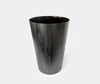 Saito Wood Waste Paper Basket Black Ash