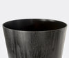 Saito Wood Waste Paper Basket Black Ash 2