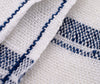 Azmaya Linen Tea Towel Blue Stripe 3
