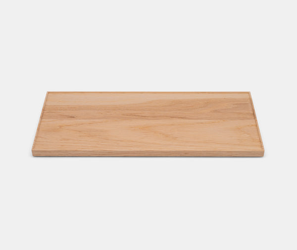 Azmaya Rectangular Oak Tray