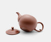 Azmaya Round Teapot Red Clay 5