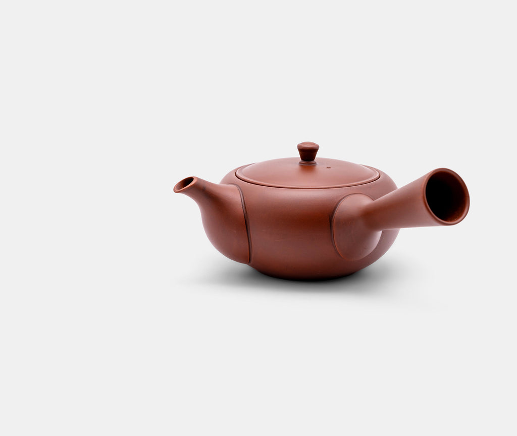 Azmaya Tokoname Red Clay Japanese Kyusu Teapot 300 ml zen minded