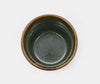 Zen Minded Green & Orange Ringed Glaze Cup 3