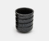 Zen Minded Black Kezuriuzu Glazed Cup Small 2
