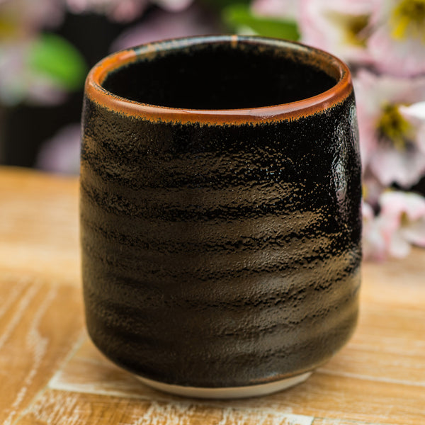 Zen Minded Tenmoku Tea Cup
