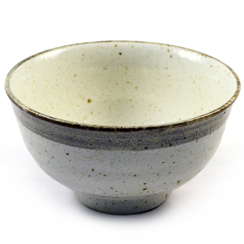 Zen Minded Beige Glazed Japanese Ceramic Bowl