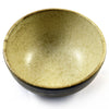 Zen Minded Beige Glazed Japanese Ceramic Ringed Bowl 2