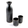 Zen Minded Matt Silver Glazed Japanese Sake Set