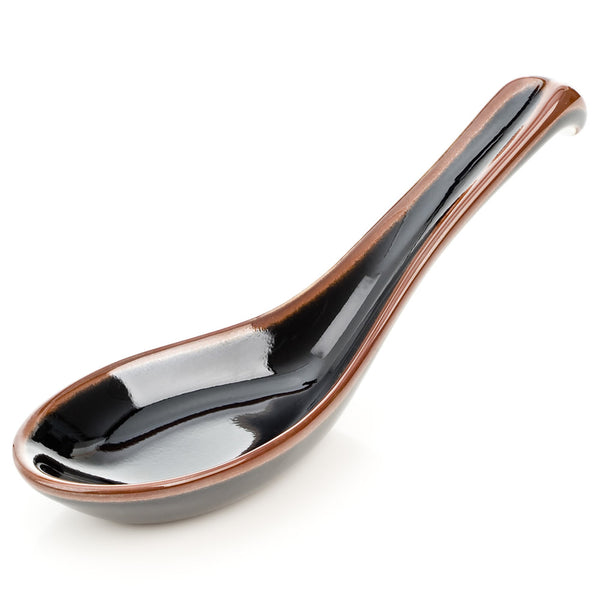 Zen Minded Japanese Soup Spoon Tenmoku