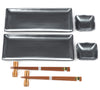 Zen Minded Sumi Japanese Sushi Dish Set 2