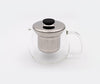 Kinto Unitea Glass & Stainless Steel Teapot Small