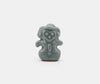 Kiya Jomon Dogu Figurine Owl Blue