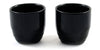 Zen Minded Black Japanese Sake Shot Cup Pair