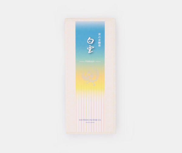 Shoyeido Haku Un White Cloud Incense 170 Sticks