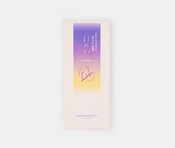 Shoyeido Honoka Silhouette Low Smoke Incense 165 Sticks