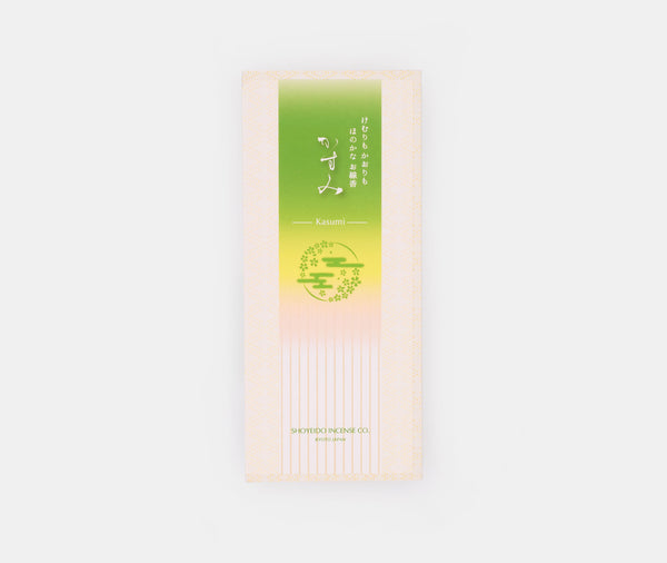 Shoyeido Kasumi Gossamer Low Smoke Incense 165 Sticks