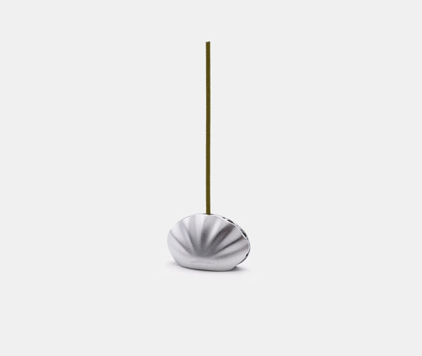 Shoyeido Kolip Shell Incense Holder Silver