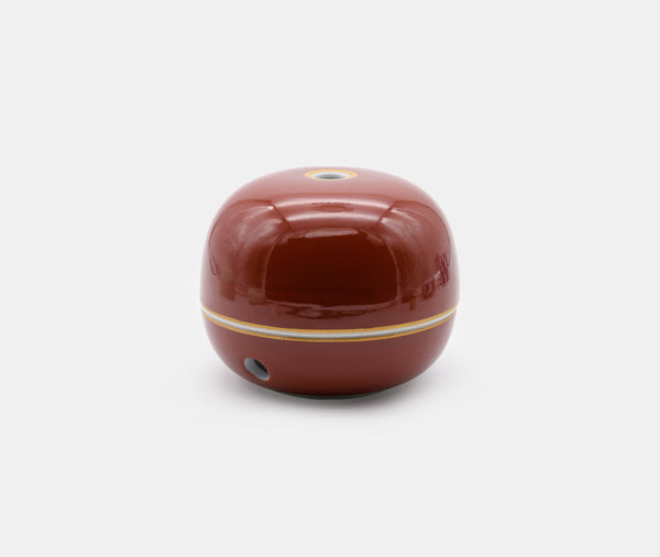 Shoyeido Miyuki Incense Burner Vermilion