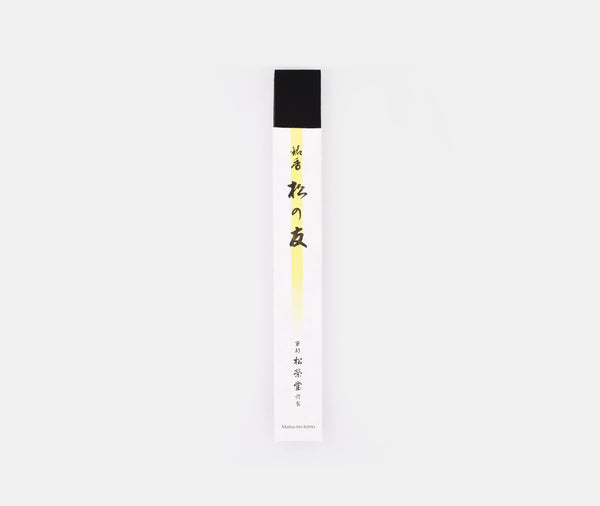 Shoyeido Matsu No Tomo Friend Of Pine Incense Sticks 18cm