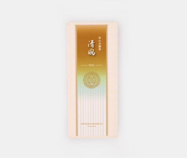 Shoyeido Sei Fu Fresh Breeze Incense 165 Sticks