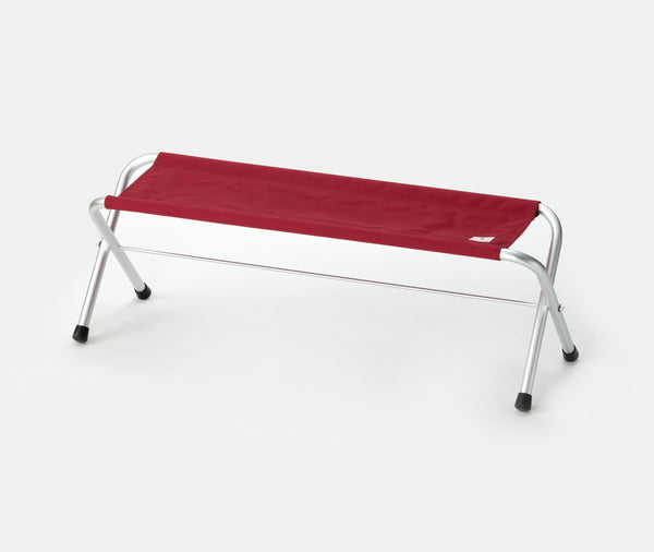 Snow Peak Red Fd Folding Camping Bench