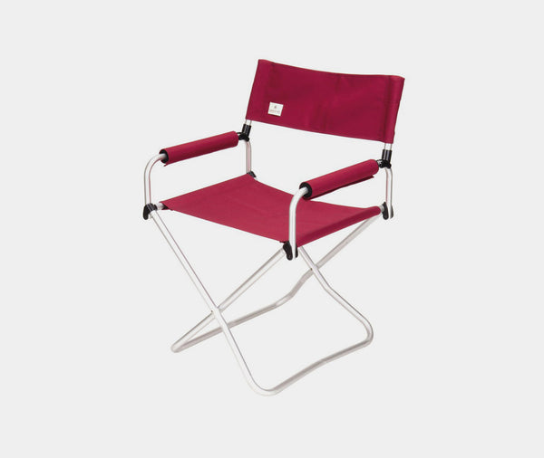 Snow Peak Folding Wide Chair Red