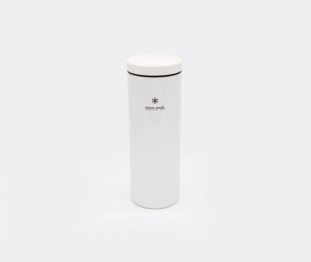 Snow Peak Kanpai Bottle 500ml Vacuum Flask - Pearl White – zen minded
