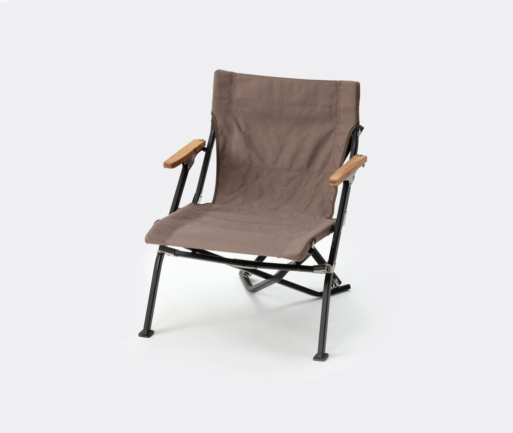 alpidex campingstuhl Snow Peak Luxury Low Beach Camping-Klappstuhl – Grau – zen minded