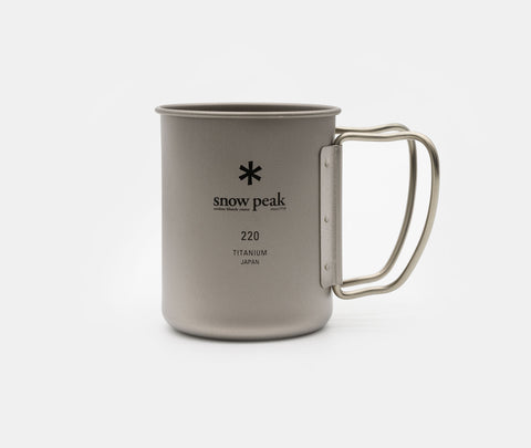 Snow Peak Titanium 220 Mug Single