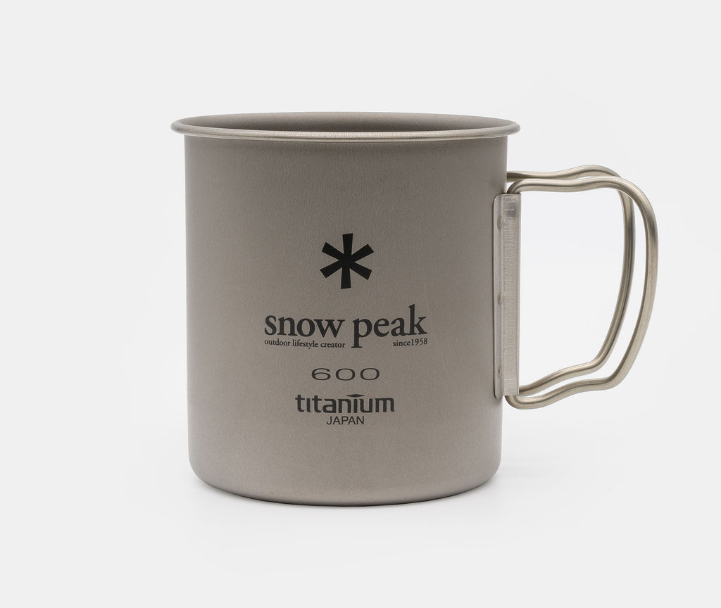 新品10個PEAKS Titanium Rocky Cup PEAKS ver. Snow Peak Titanium Foldable Camping Mug - 600 ml Single – zen minded