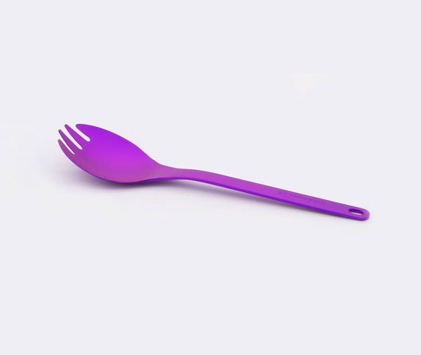 Snow Peak Titanium Spork Purple